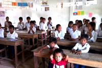 カンボジア地雷撤去キャンペーン活動